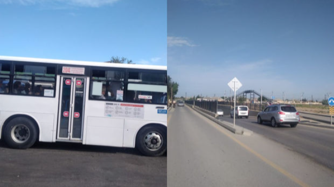 Sabunçu rayonunda sakinlər 204 nömrəli avtobusdan narazıdır - FOTO - VİDEO