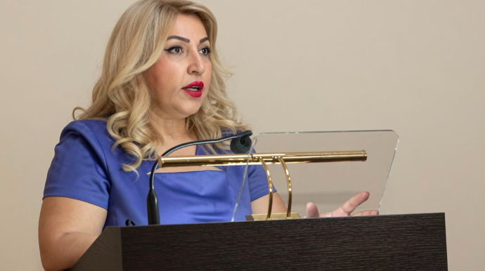 Mehriban Abasquliyeva məhkəmə zalında həbs edildi   - FOTO