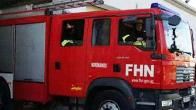 Bakıda istirahət mərkəzində yanğın olub