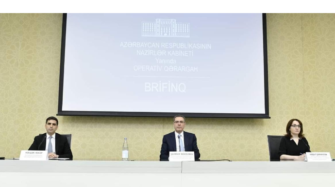 Operativ qərargah brifinq keçirir - CANLI YAYIM