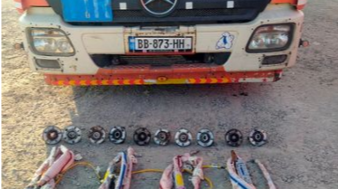 Yük avtomobillərindən qanunsuz məhsullar aşkarlanıb - FOTO