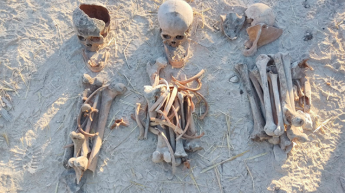 Fərrux kəndində tapılan insan qalıqları şəhidlərimizə AİDDİR   - FOTO