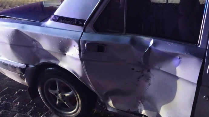 Qazaxda iki avtomobil toqquşub, xəsarət alanlar var 