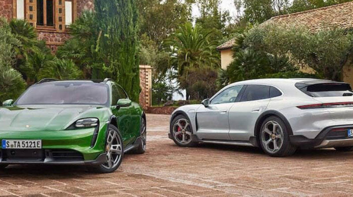 Porsche Taycan Cross Turismo universalı debüt edib - FOTO