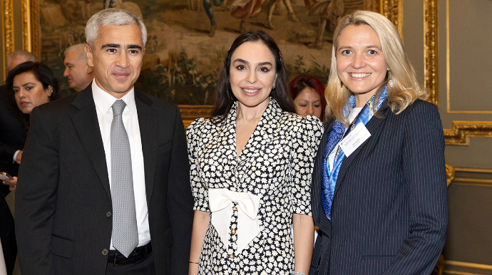 Leyla Əliyeva Londonda yüksəksəviyyəli iqlim dialoqunda - FOTO