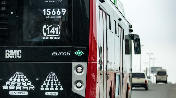 BNA:  "113  avtobusun hərəkət intervalında gecikmələr var"