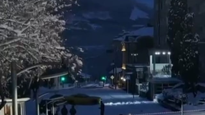 В Ханкенди арестован водитель, совершивший автохулиганство - ВИДЕО