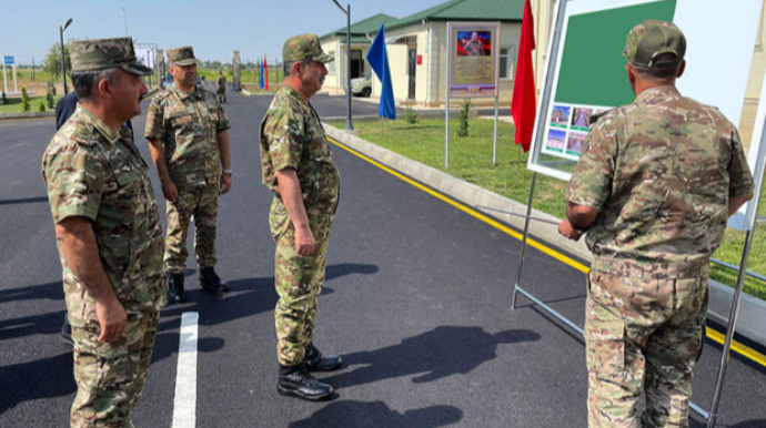 Xocavənd rayonu ərazisində yeni hərbi hissənin açılışı olub - FOTO - VİDEO 