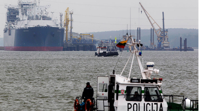 ABŞ-ın desant gəmisi Litvaya gəlib