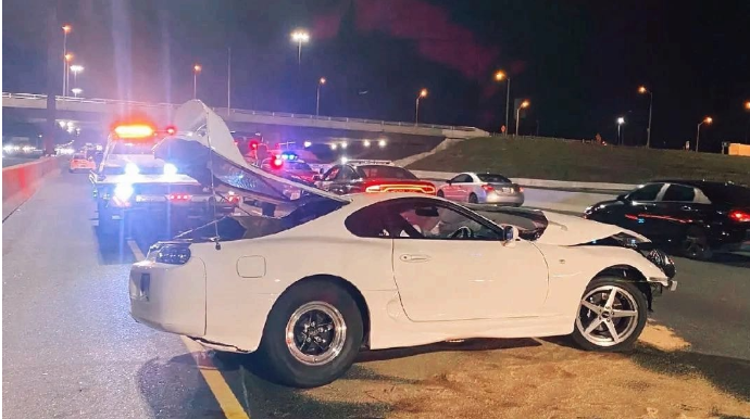 Yüksək sürətin növbəti qurbanı - FOTO