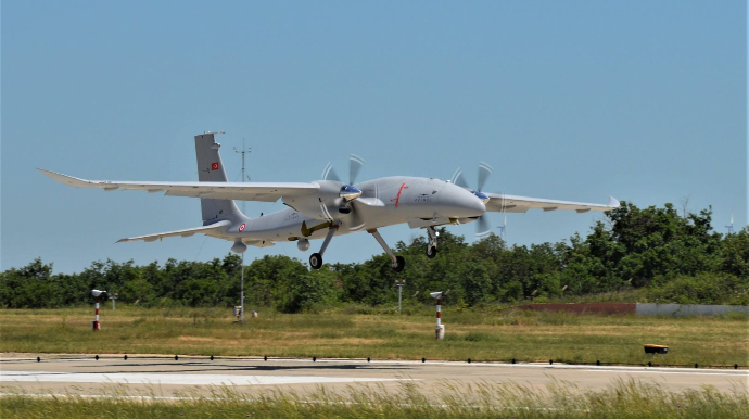 Üç "Akıncı" zərbə PUA-ları Türkiyə Hərbi Hava Qüvvələrinə təhvil verilib 