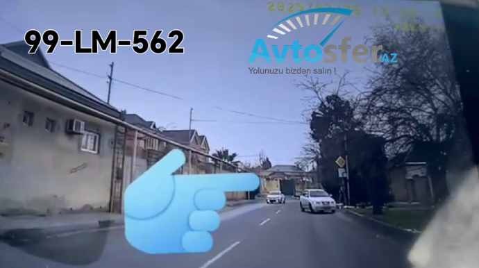 Əks yola çıxan sürücüdən ağlasığmaz hərəkət: Səbəb bu imiş  - VİDEO