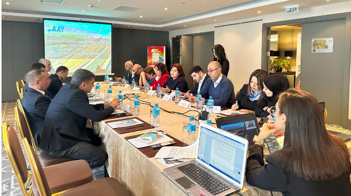 Qarabağ və Şərqi Zəngəzurda avtomobil yolu layihələrinin ekoloji tərəfləri müzakirə edildi  - FOTO