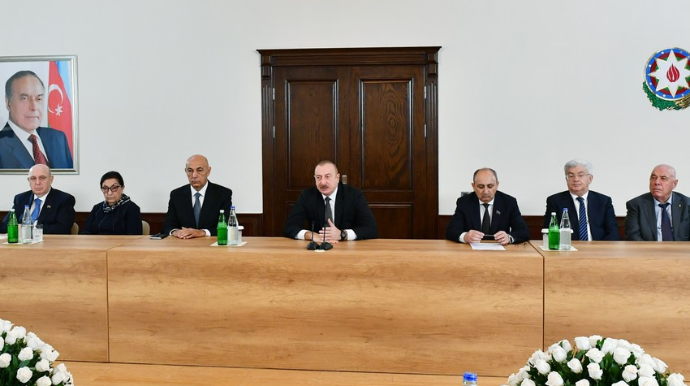 Prezident Qərbi azərbaycanlıların deportasiyasını böyük ədalətsizlik və vicdansızlıq  adlandırıb