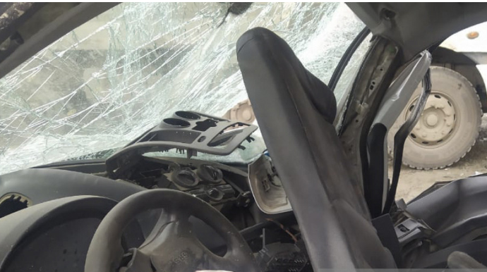 Zaqatalada minik avtomobilləri toqquşub, xəsarət alanlar var 