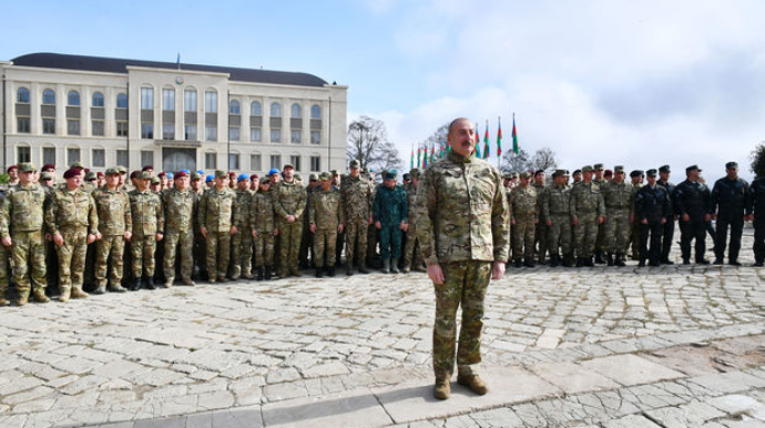 Ильхам Алиев  обратился к армянскому народу