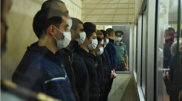 Saxlanılan bir qrup erməniyə HÖKM OXUNDU 