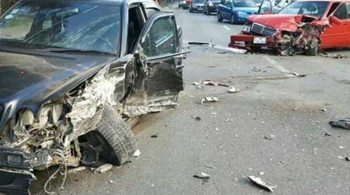 Ötən il qəzalar nəticəsində yollara 700 min manatdan çox ziyan dəyib 