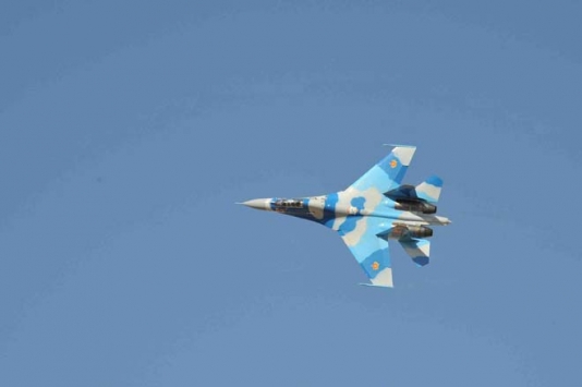 Su-27 qırıcısı qəzaya uğrayıb