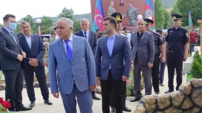 Qubada "Şəhidlər" xatirə-kompleksinin açılışı olub  - FOTO