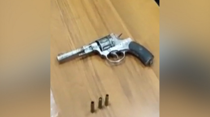 Bakıda tapança satmaq istəyən şəxs saxlanılıb  - VİDEO