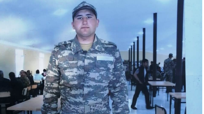Laçında şəhid olan əsgərin FOTOSU 