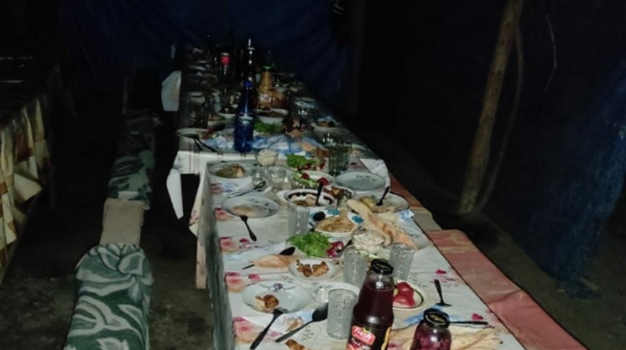 Balakəndə nişan mərasimi keçirənlər məsuliyyətə cəlb edilib - FOTO