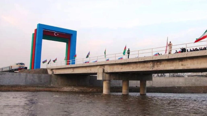 Azərbaycan, İran və Rusiya nümayəndə heyətləri Astaraçay körpüsünə birgə baxış keçiriblər 
