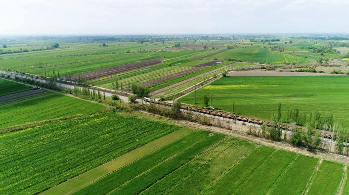 Такой будет новая железная дорога в Ханкенди 