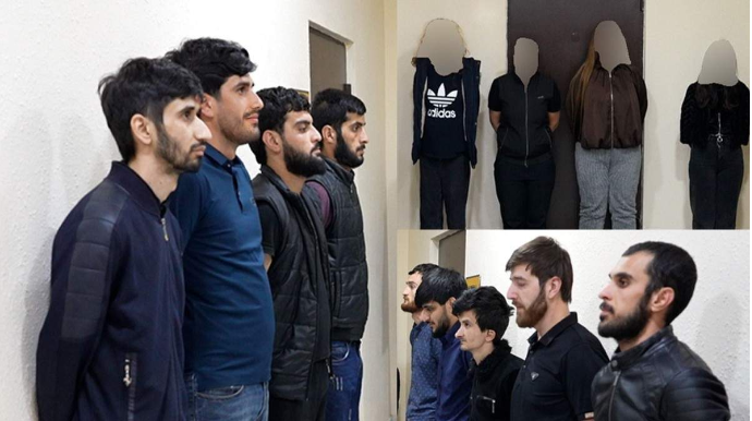 Masazırda narkotiklərin satışını həyata keçirən 13 nəfər saxlanılıb - FOTO - VİDEO 