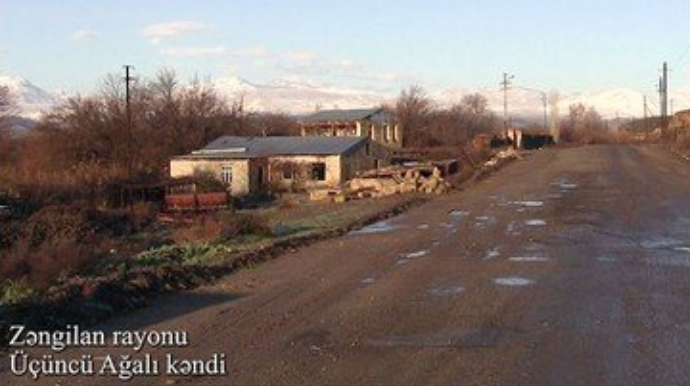 Zəngilanın Üçüncü Ağalı  kəndinin görüntüləri   - FOTO - VİDEO