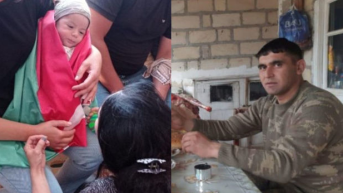 У погибшего в аварии азербайджанского военнослужащего остался четырехмесячный сын   - ФОТО