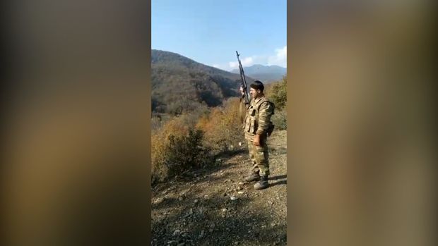 Cəbhədən evinə qalib kimi qayıtmış yəhudi əsilli əsgərimiz  - VİDEO