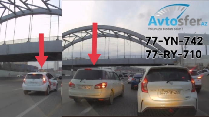 Bunlar nə sürücülüyü öyrənib, nə də növbədə gözləməyi - VİDEO