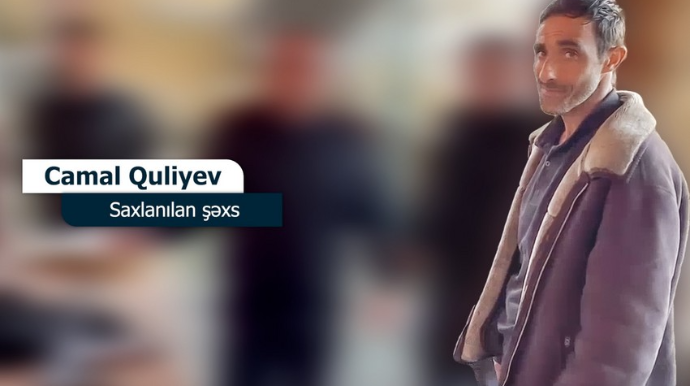 Bakıda “Kalaşnikov” avtomatı gizlədən şəxs saxlanılıb  - VİDEO