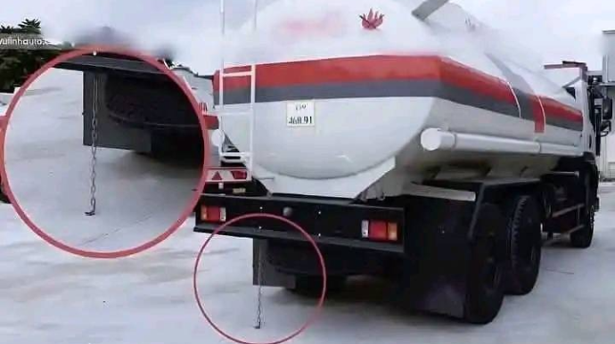 Avtosisternlərin arxasındakı zəncir nəyə xidmət edir? 