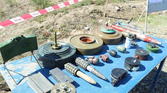 Cəbrayıl, Qubadlı və Zəngilanda minadan təmizlənən ərazilərin sahəsi açıqlanıb 