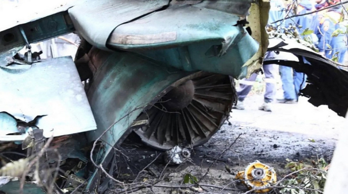 Названа официальная причина крушения Су-34 в российском городе Ейске