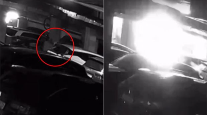 Rusiyada yeraltı dayanacaqda maşın partladan şəxs axtarılır – VİDEO 