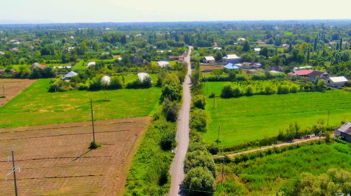 Göyçayda 9 kəndi birləşdirən yolun yenidən qurulması davam edir - FOTO - VİDEO