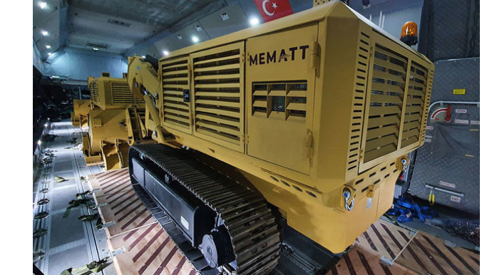 Новая миноочистительная техника и оборудование доставлены из Турции в Азербайджан - ВИДЕО - ФОТО