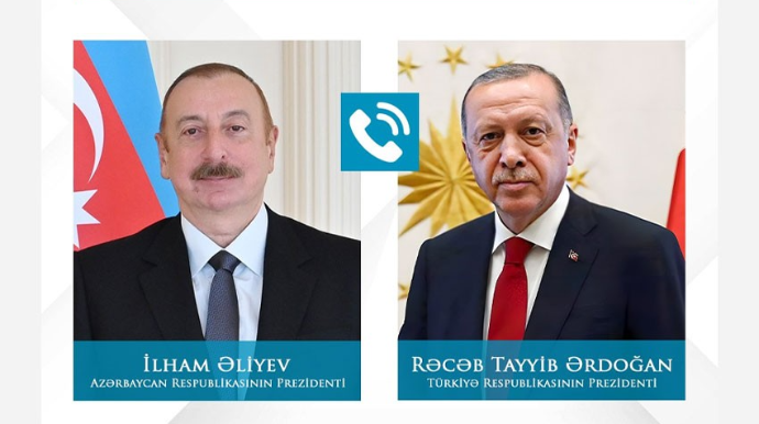 Ильхам Алиев позвонил Реджепу Тайипу Эрдогану
