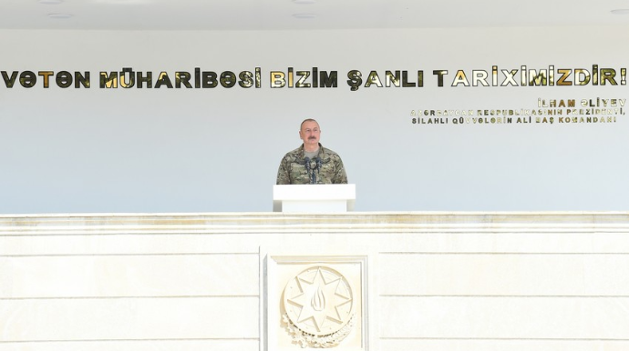 Prezident İlham Əliyev Ermənistanla aparılan sülh danışıqları barədə danışıb 