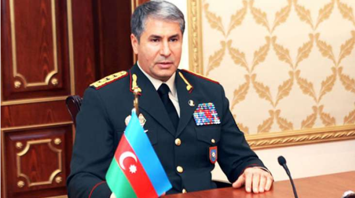 Vilayət Eyvazov Bəxtiyar Abbasova rütbə verdi  - FOTO