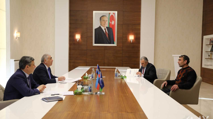 Saleh Məmmədov Xızıda vətəndaşları qəbul edib  - FOTO - VİDEO