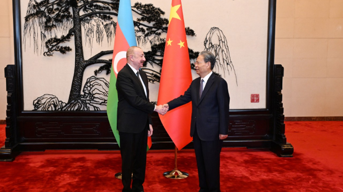 İlham Əliyev Çinin Baş naziri ilə görüşdü   - YENİLƏNİB