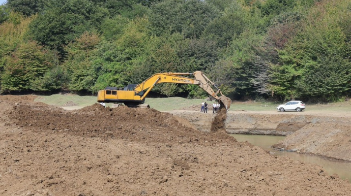 Viləşçay su anbarının qanunsuz zəbt edilməsi aşkar edildi