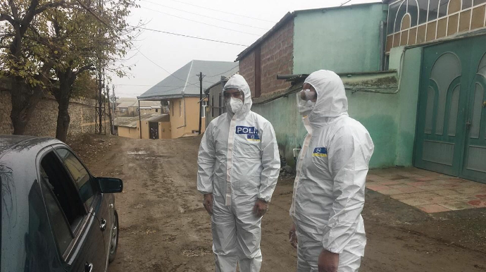 Koronavirus xəstəsi ictimai yerdə aşkar edilərək saxlanılıb