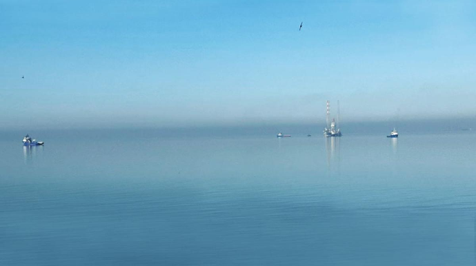 “Saturn” qazma qurğusu ASCO gəmilərinin müşayiəti ilə Türkmənistana qaytarılıb - FOTO
