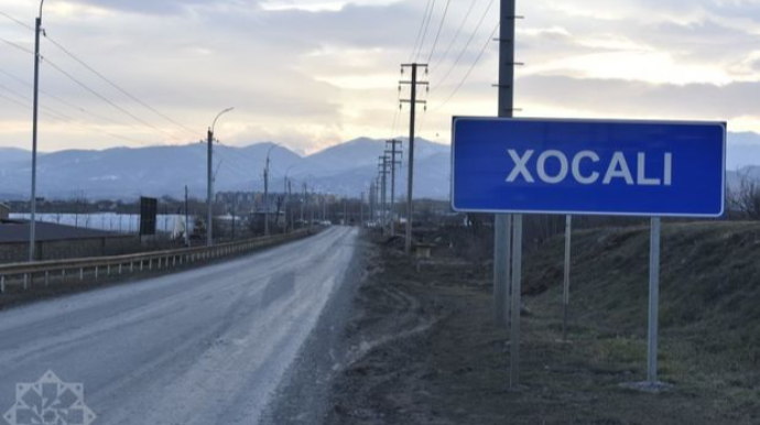 Xocalı şəhərində quruculuq işləri davam edir - FOTO 